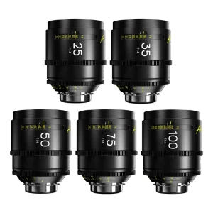 סט עדשות קולנוע DZOFilm Arles FF/VV Prime Cine 5