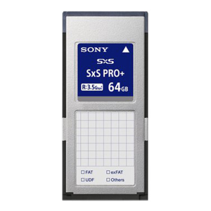 כרטיס זיכרון Sony 64GB SxS